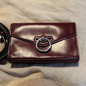 Rebecca Minkoff Burgundy Leather Belt Bag
